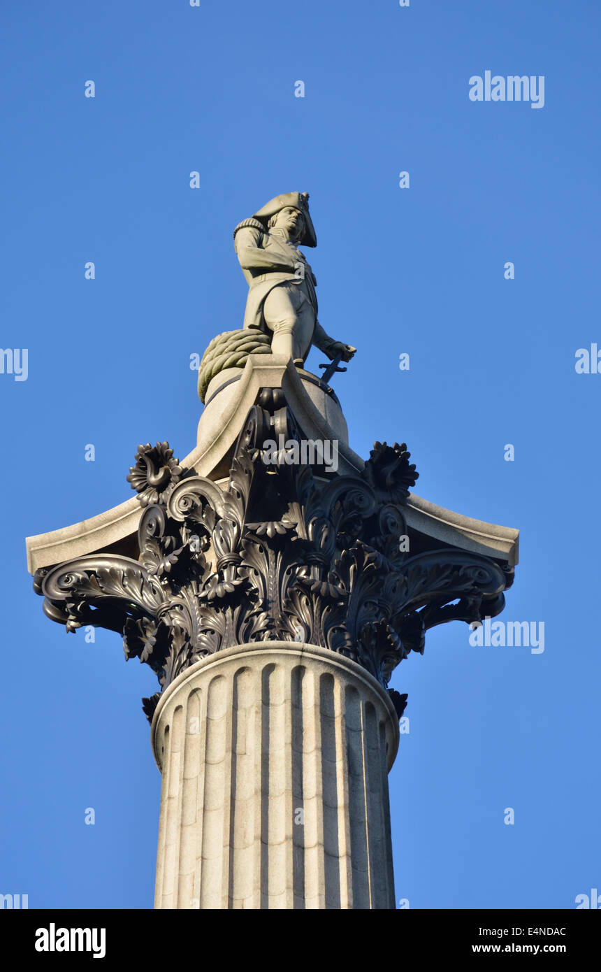Statue nelson trafalgar man hi-res stock photography and images - Alamy