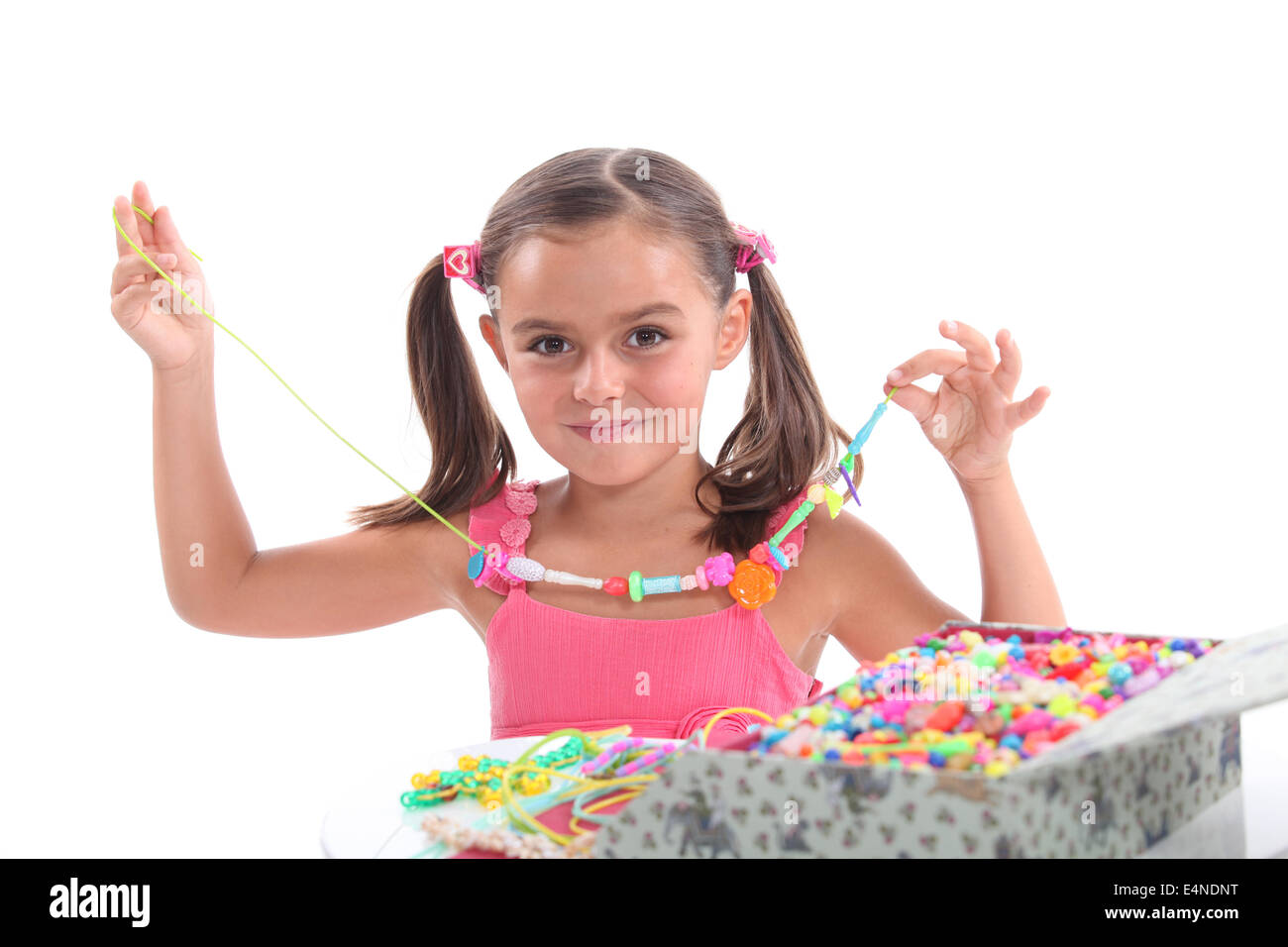 Little girl with bracelets stock photo. Image of jewellery - 69869684