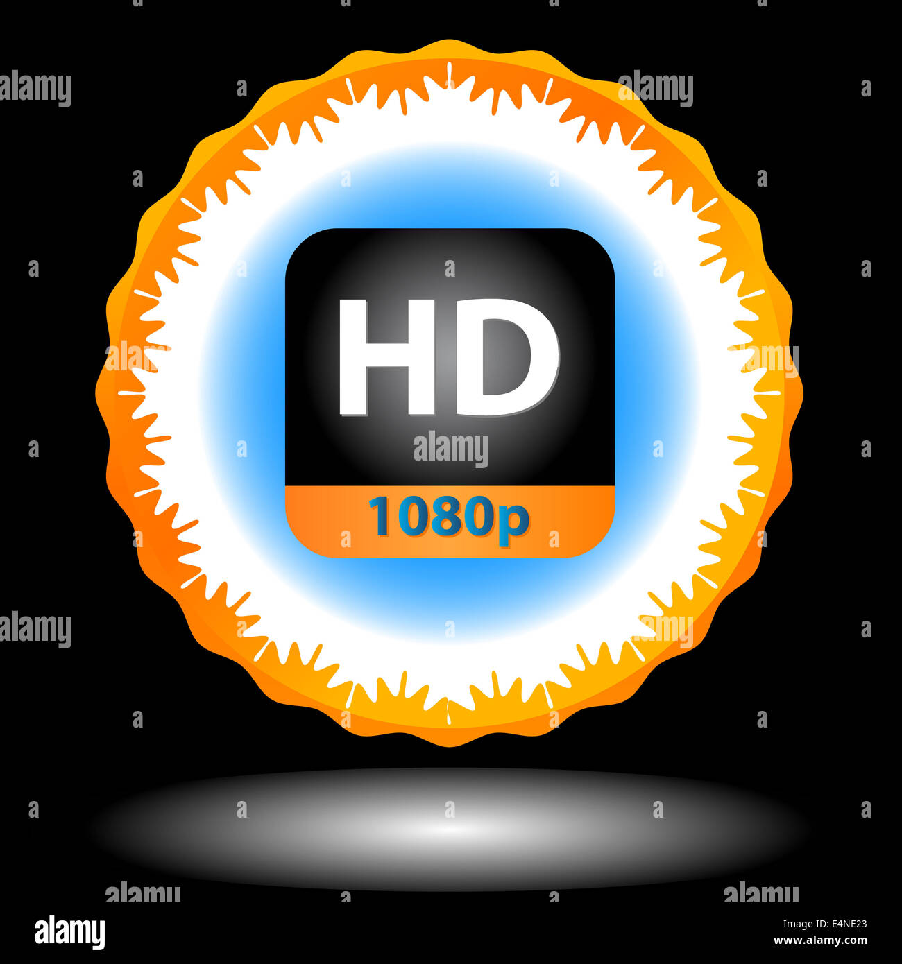 HD icon Stock Photo