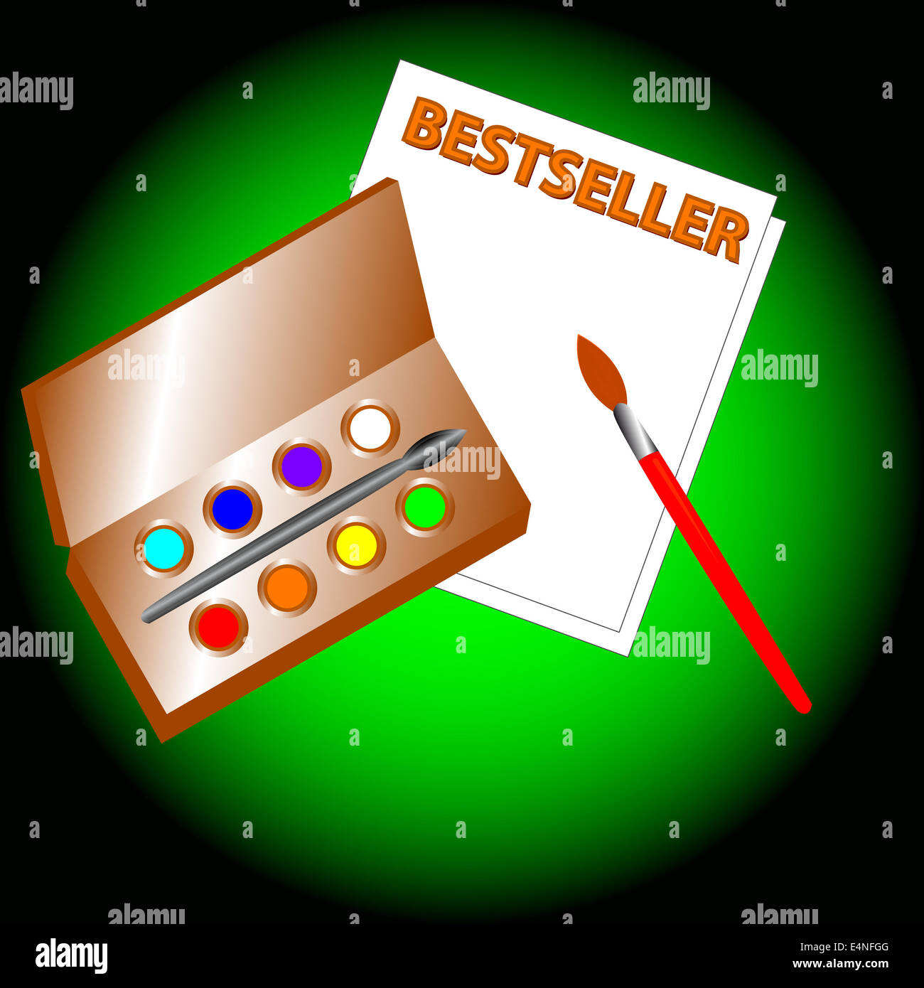 Set for drawing Stock Photo Alamy