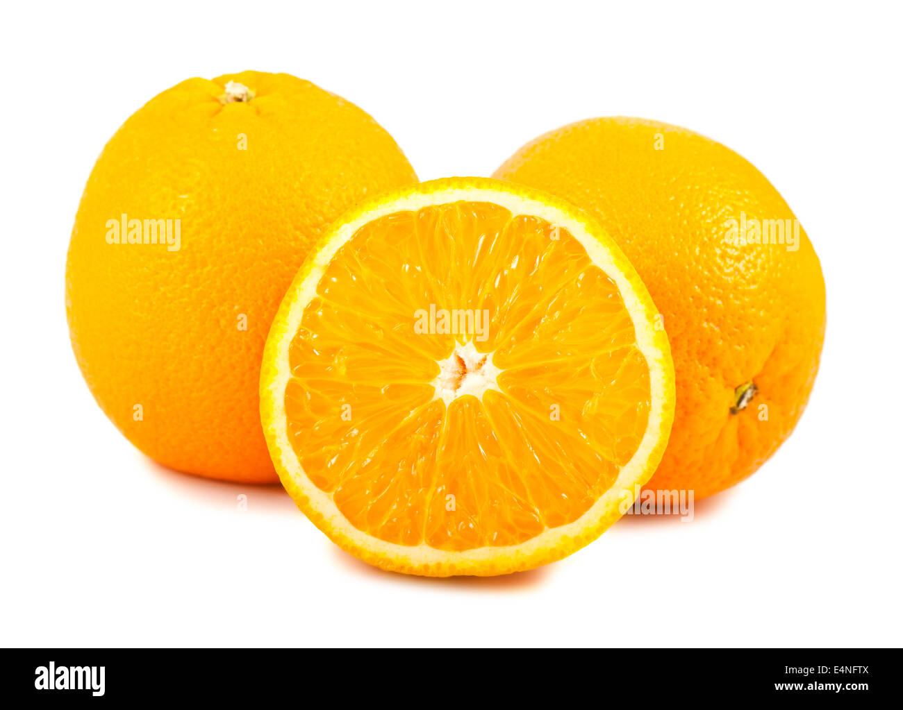 Ripe whole orange citrus Cut Out Stock Images Pictures Alamy