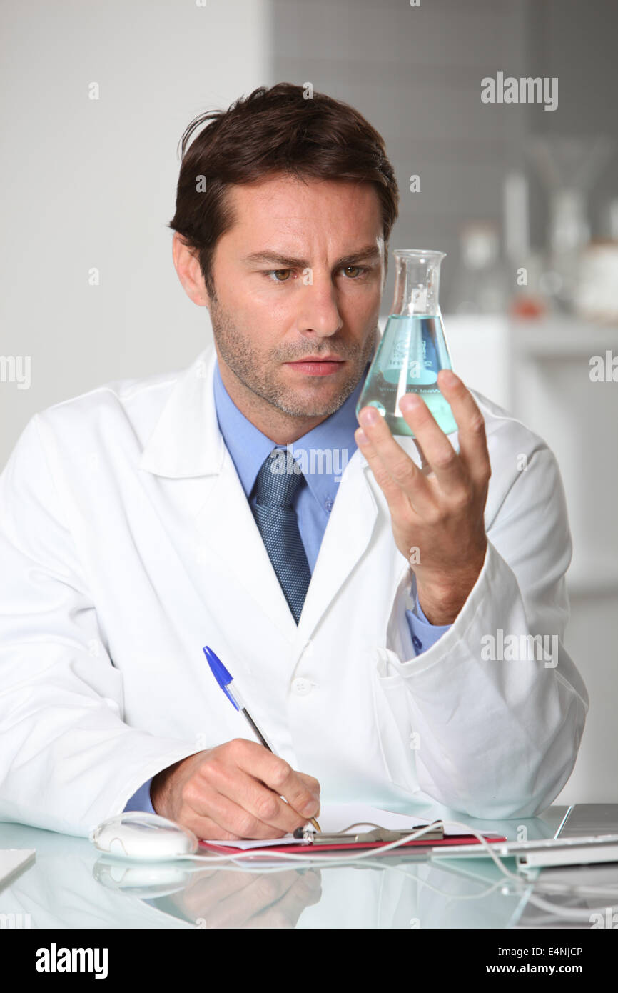 Lab jacket and man hires stock photography and images Alamy