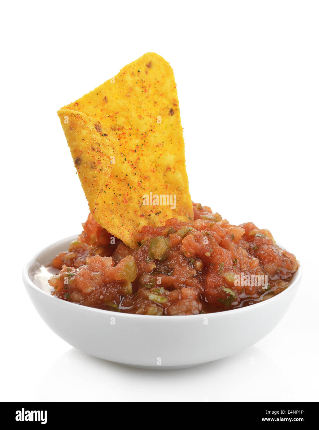 Salsa And Chips Stock Photo Alamy