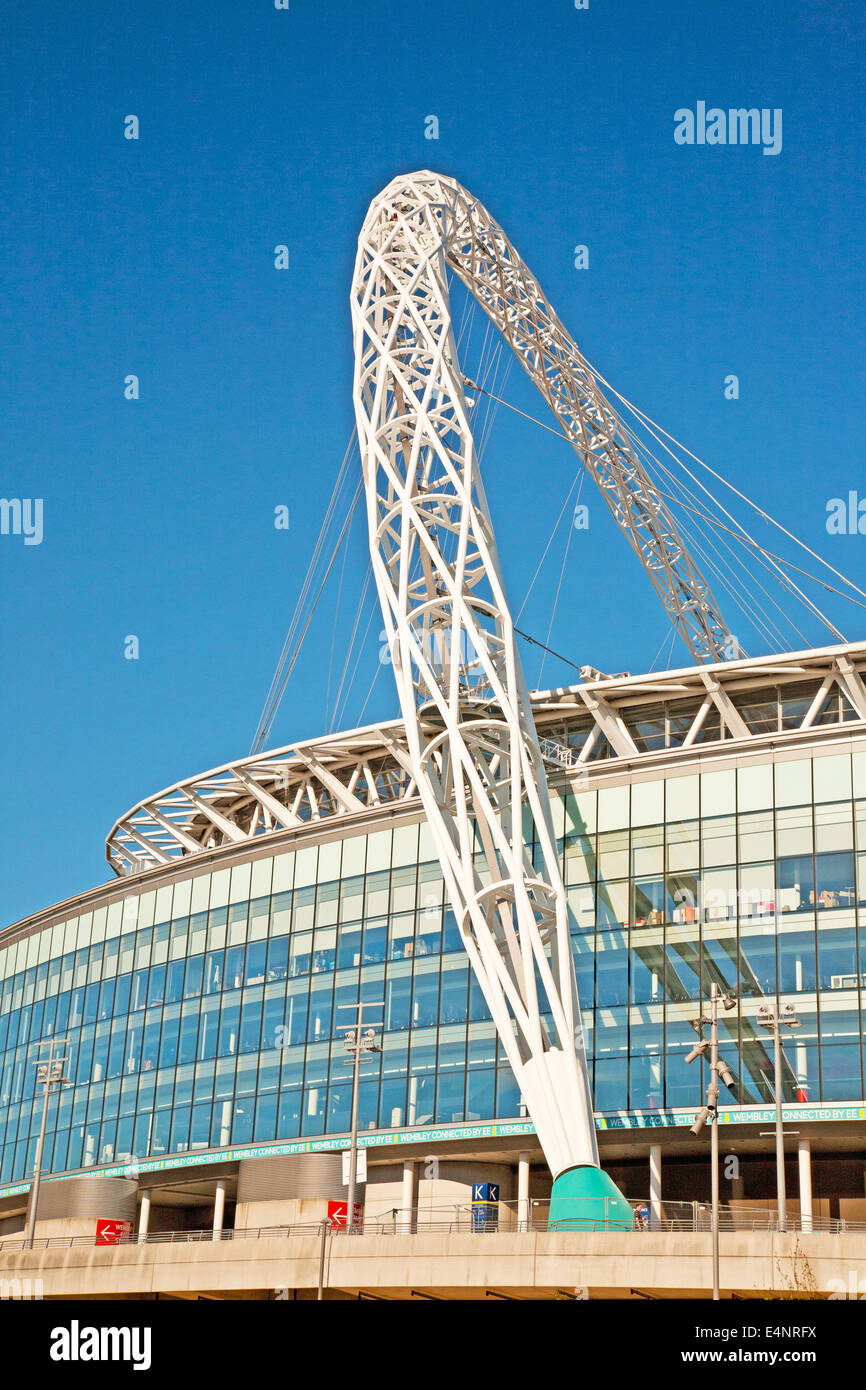 Wembley stadium,London,UK Stock Photo