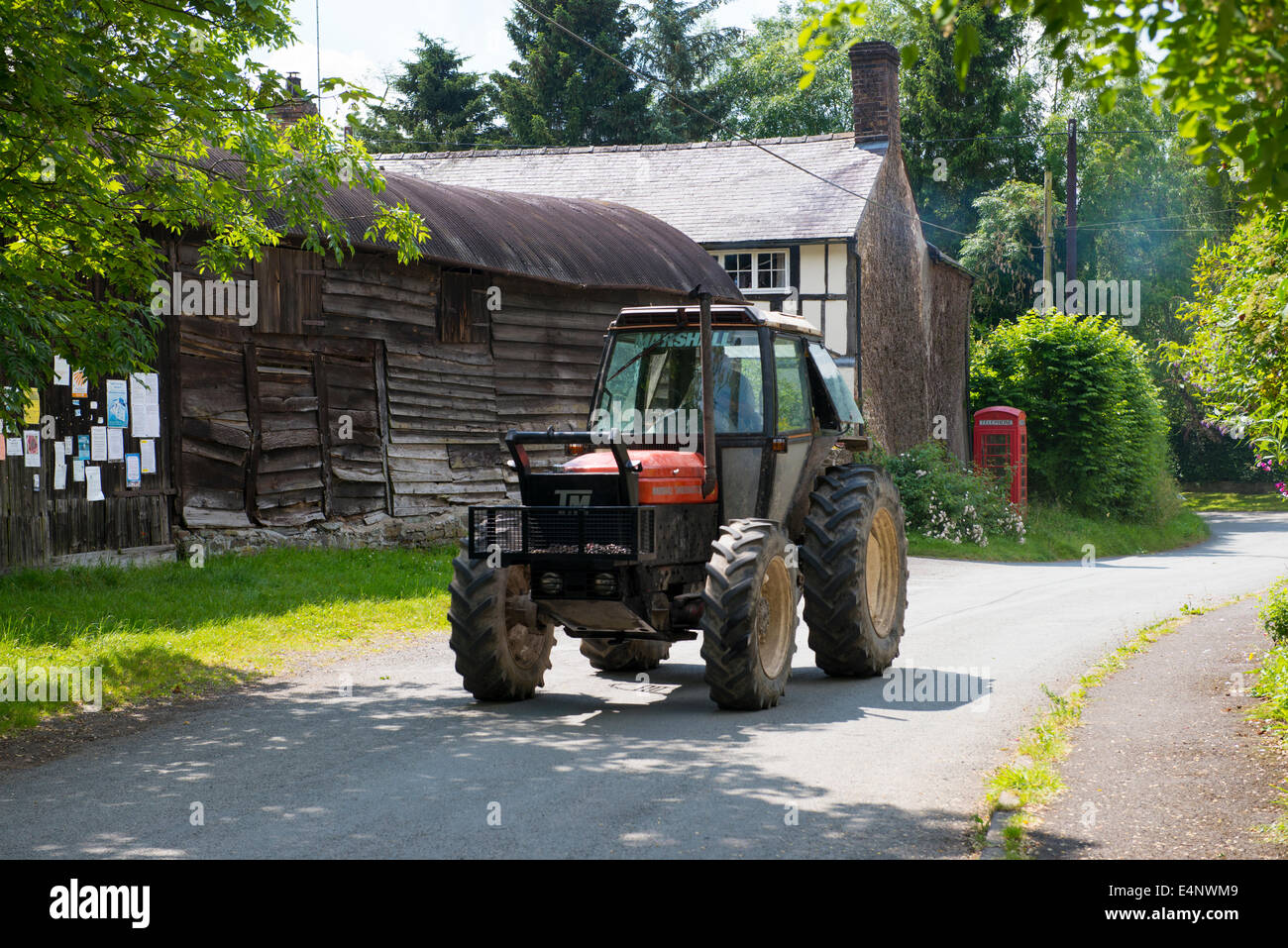 Tractor village hires stock photography and images Alamy
