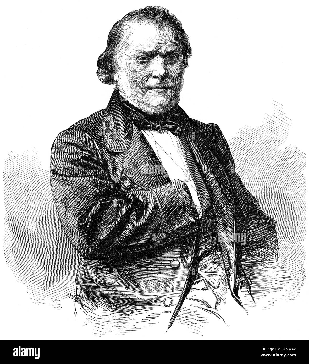 Claude Alphonse Delangle, 1797 1869, a French magistrate and