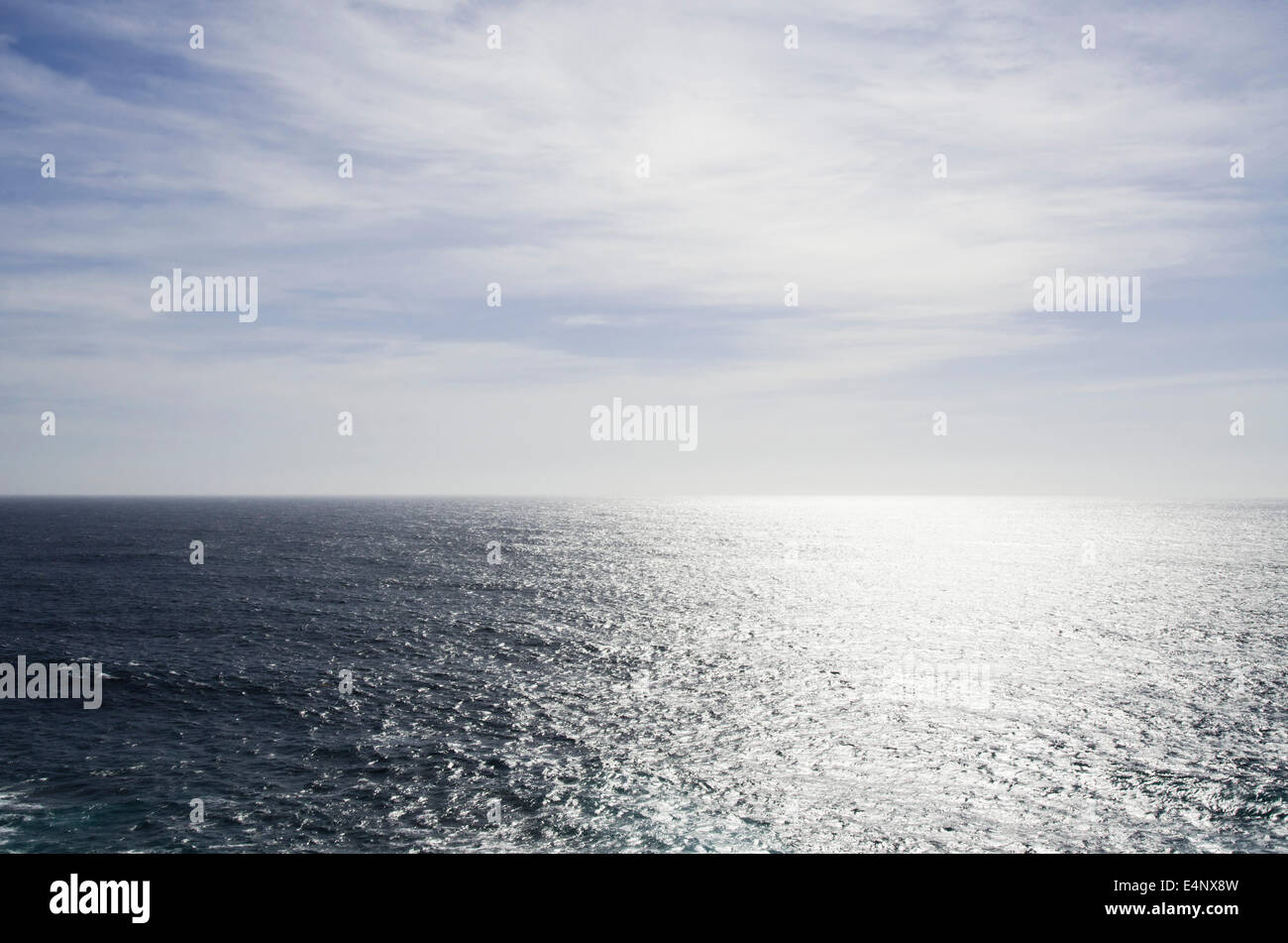 Tranquil seascape blue ocean hi-res stock photography and images - Alamy
