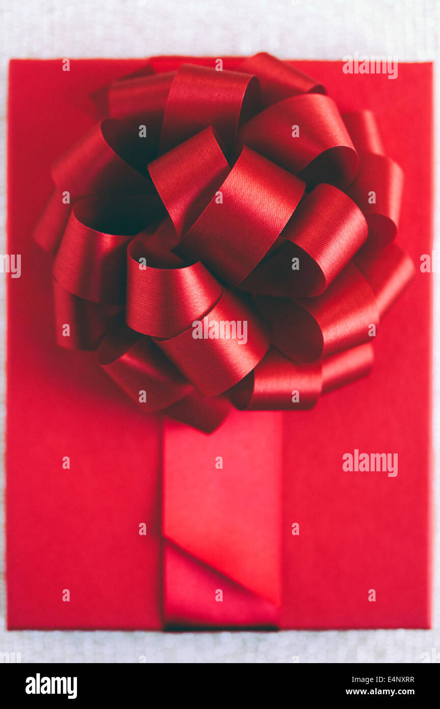 Red color ribbon hi-res stock photography and images - Alamy