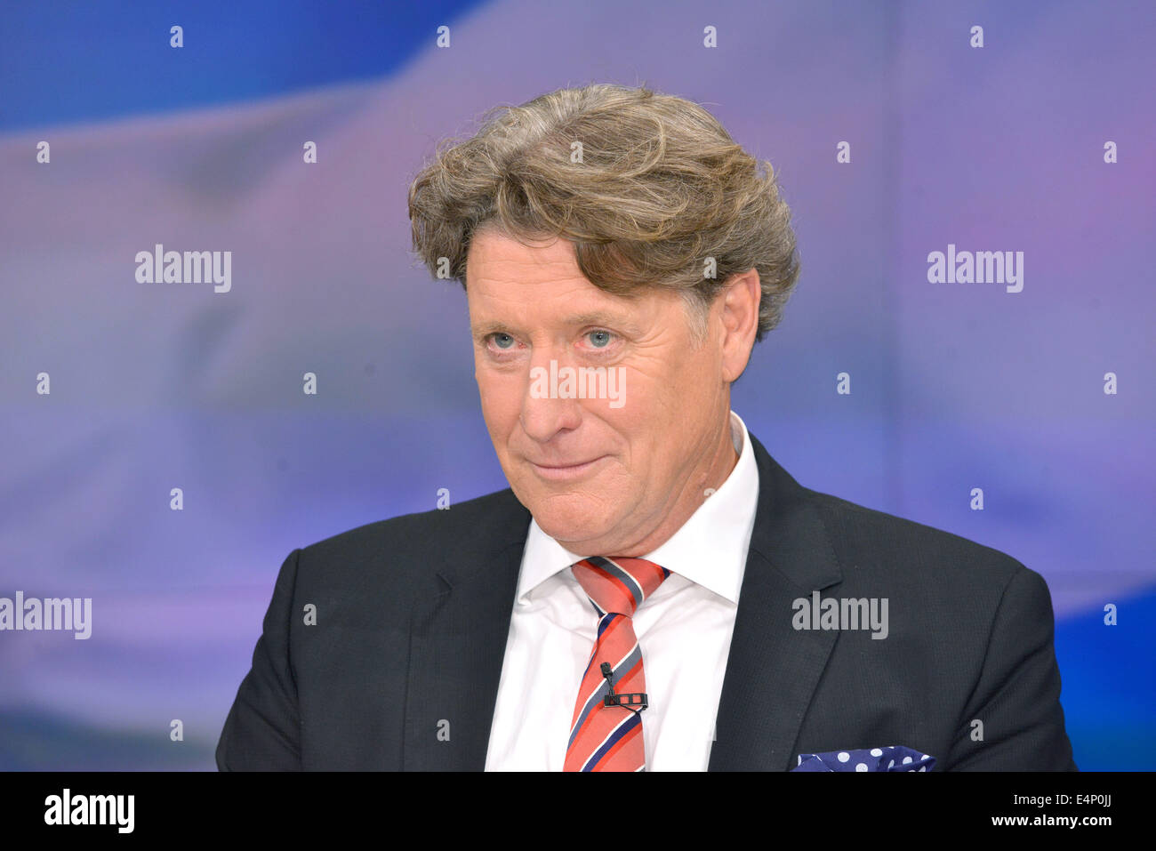 Toni Schumacher, soccer goalkeeping legend, is pictured during the ZDF