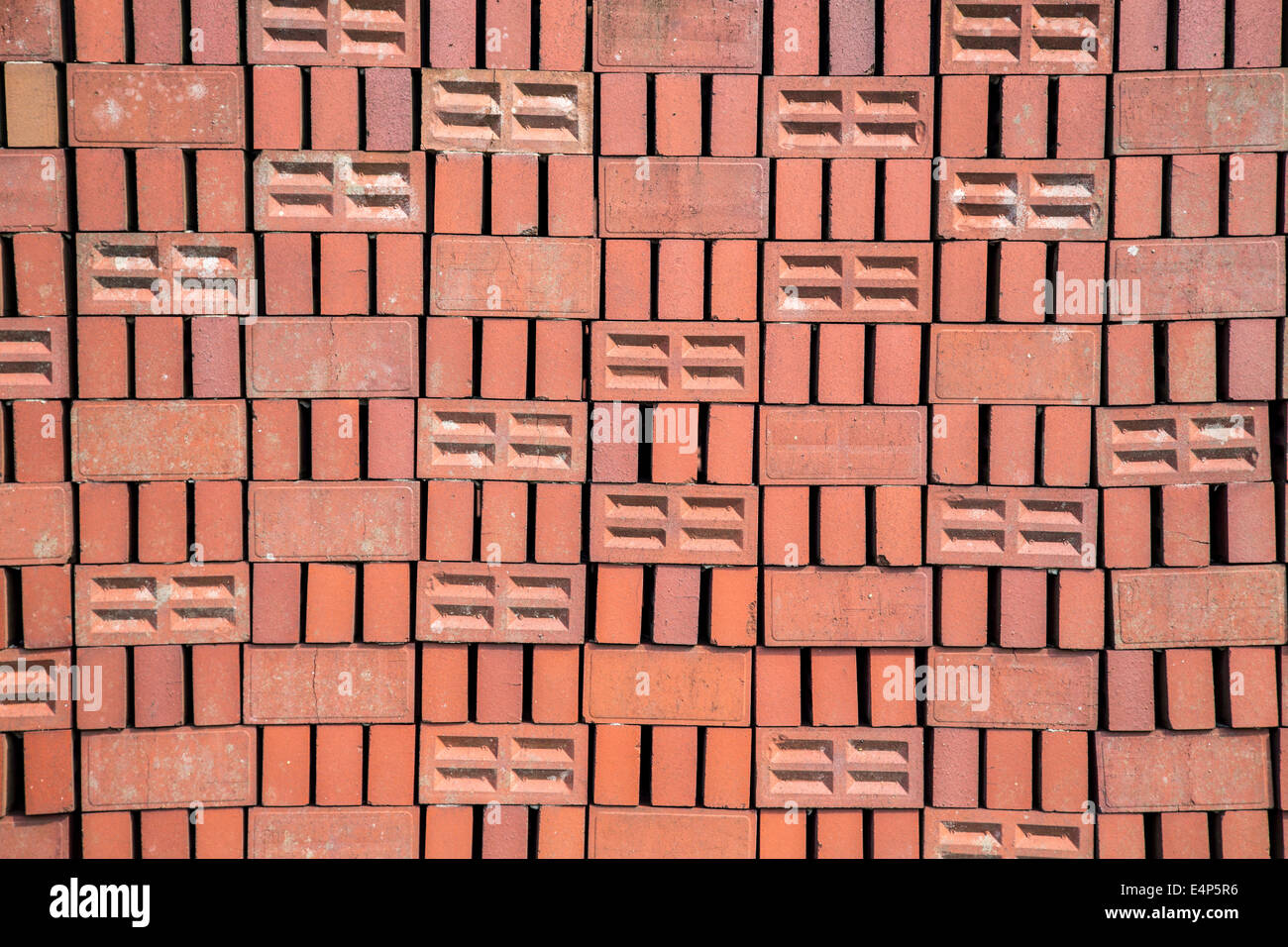 Pile of burnt bricks Stock Photo Alamy