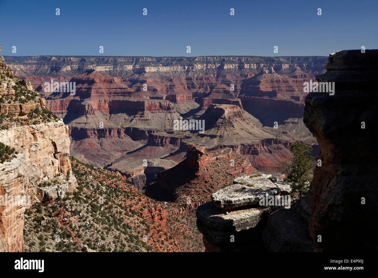 Grand Canyon viewed from Bright Angel Trailhead, South Rim, Grand