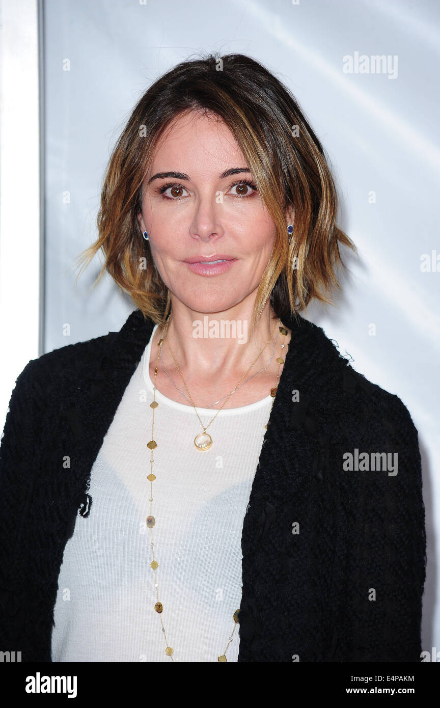 New York, USA. 14th July 2014. Christa Miller arriving for the premiere of WISH I WAS HERE at at AMC Lincoln Square. Christopher Childer/EXImages/Alamy Live News Stock Photo