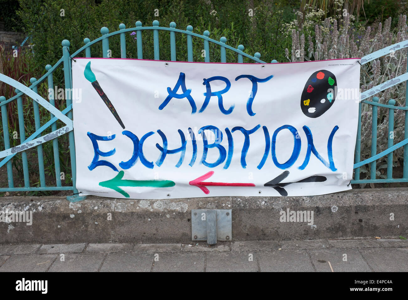 Art Exhibition Banner Stock Photo 71792570 Alamy