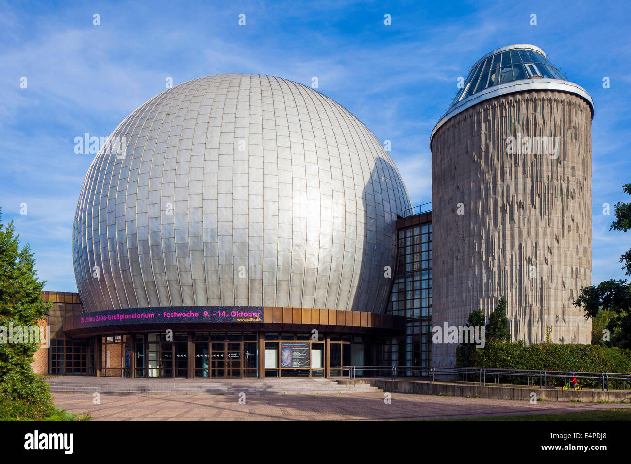 Zeiss Major Planetarium, Ernst-Thälmann-Park, Prenzlauer Berg, Berlin, Germany Stock Photo