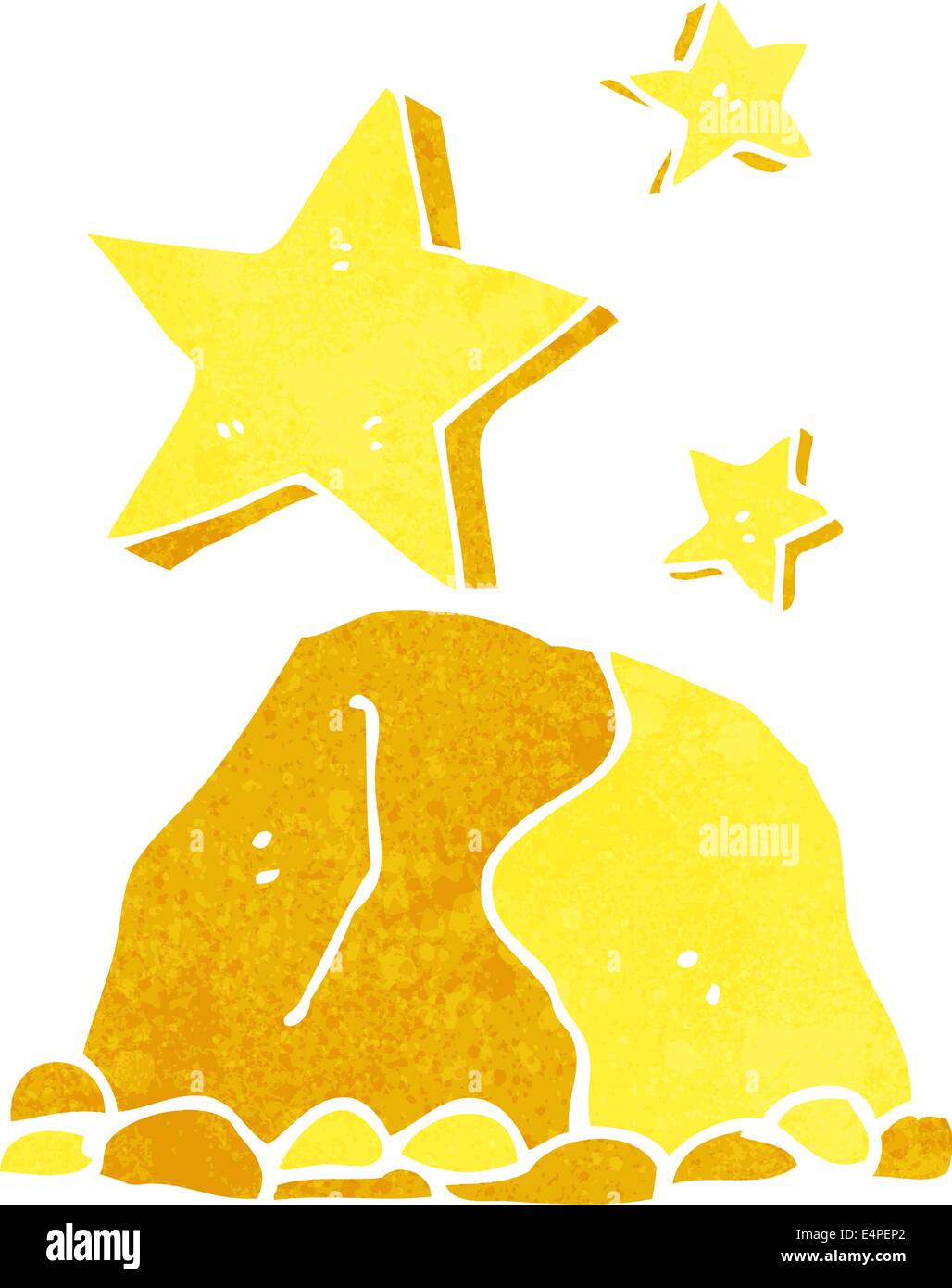 cartoon gold nugget Stock Vector Image & Art - Alamy