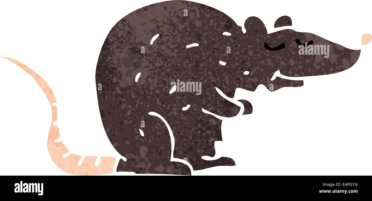 cartoon black rat Stock Vector Image & Art - Alamy