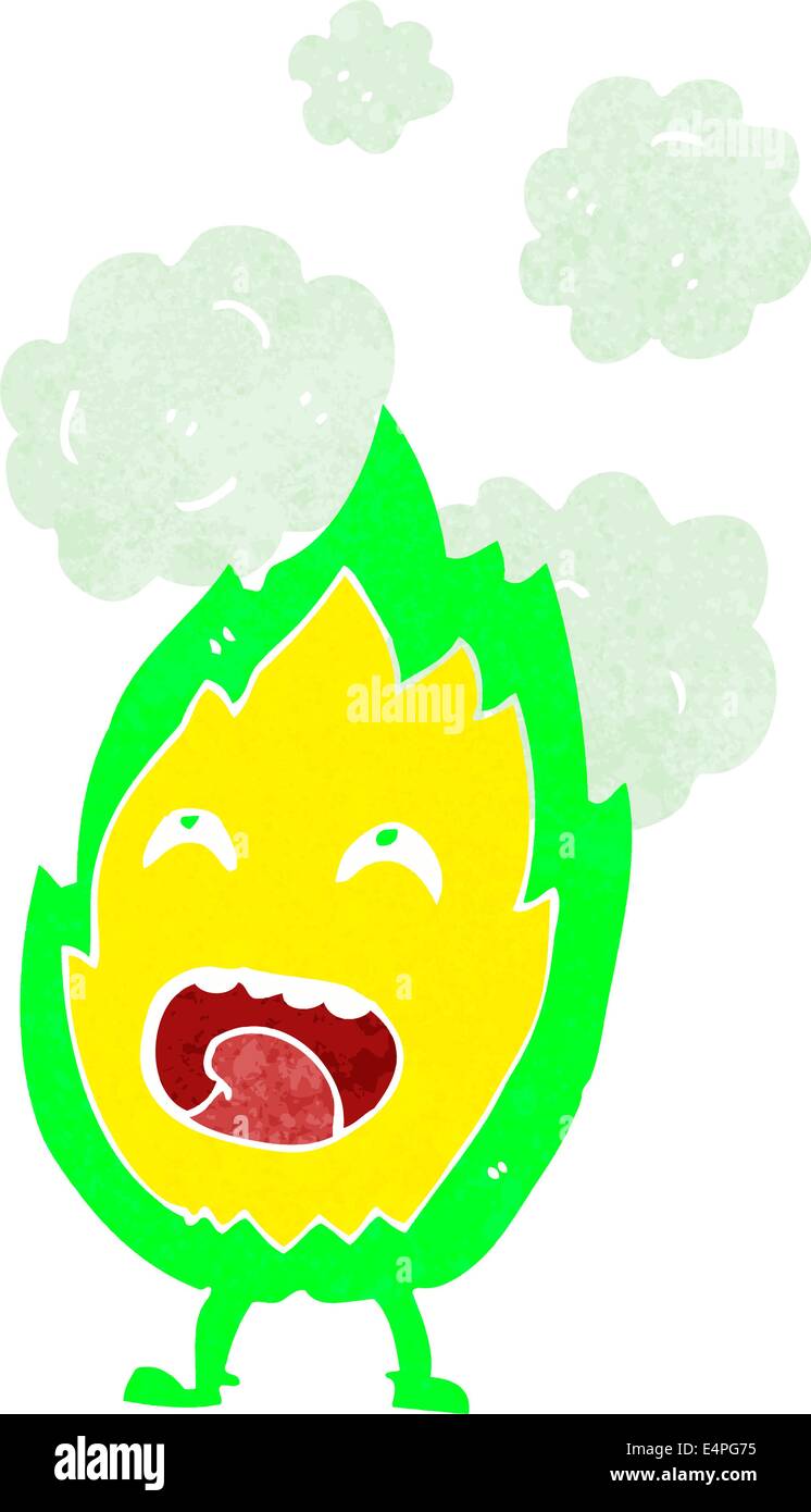 cartoon flame character Stock Vector Image & Art Alamy