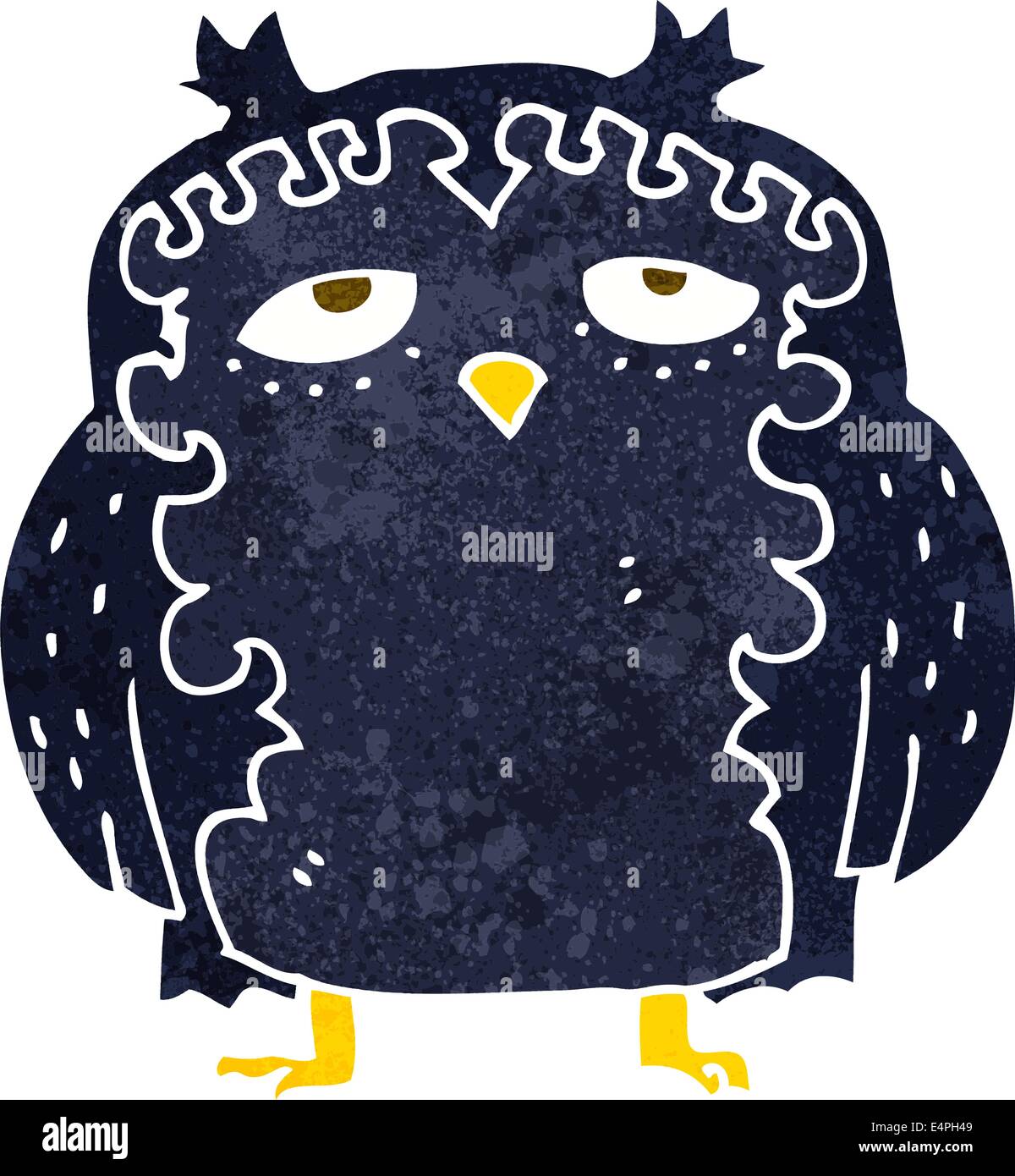 cartoon wise old owl Stock Vector Image & Art - Alamy