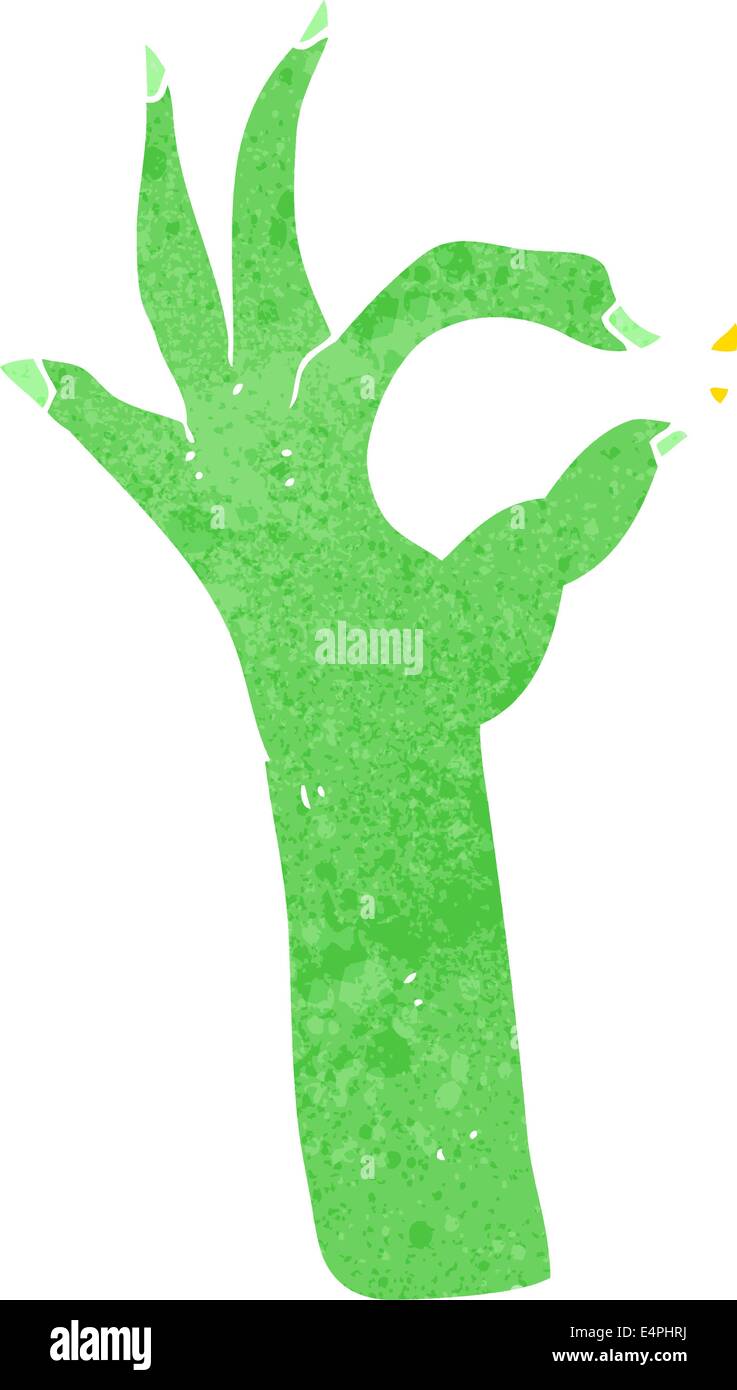 cartoon most excellent hand gesture Stock Vector Image & Art - Alamy