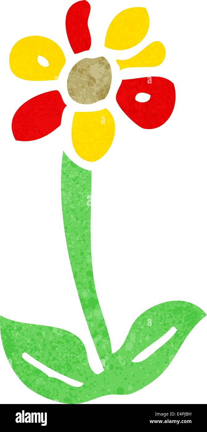 cartoon flower symbol Stock Vector Image & Art - Alamy