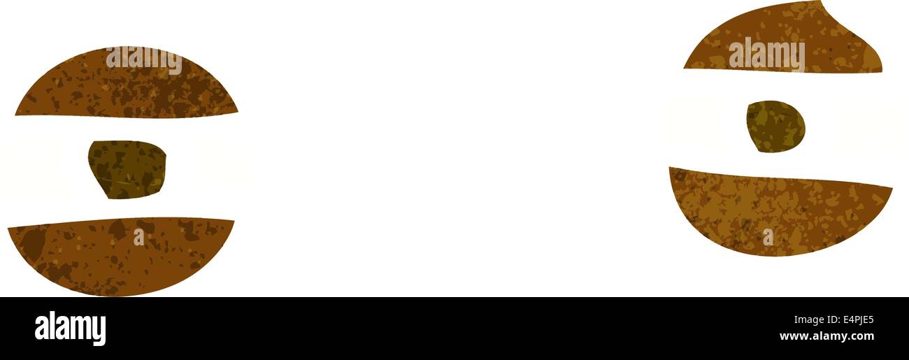 cartoon narrowed eyes Stock Vector Image & Art Alamy