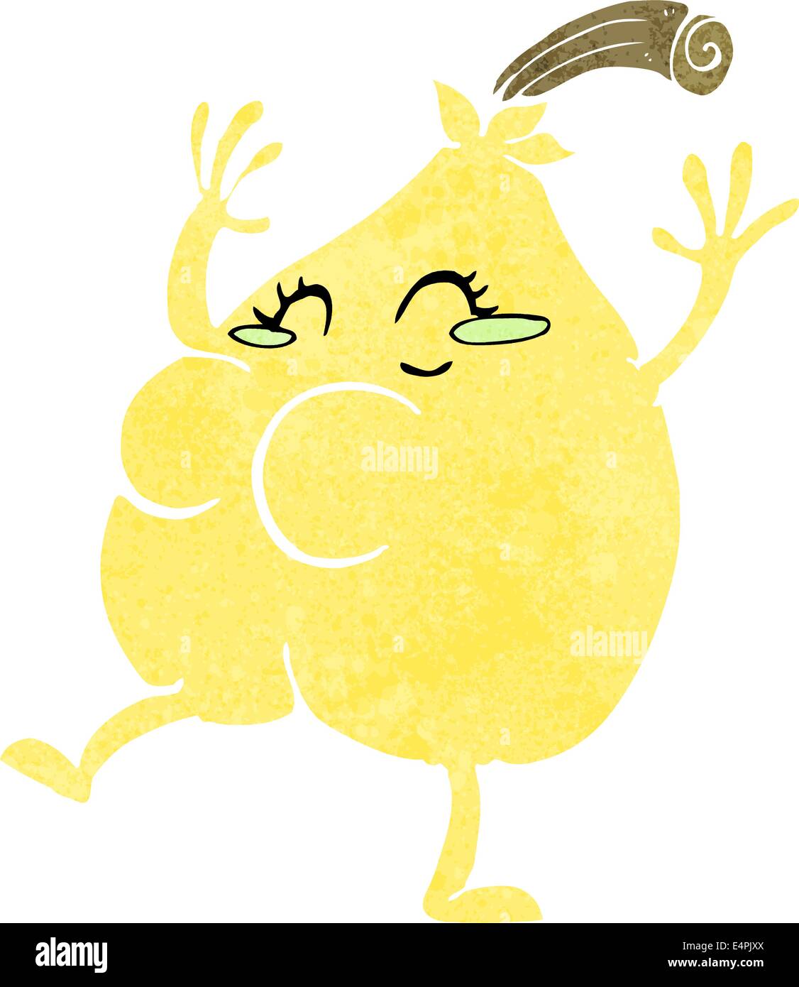 a nice pear cartoon Stock Vector Image & Art - Alamy