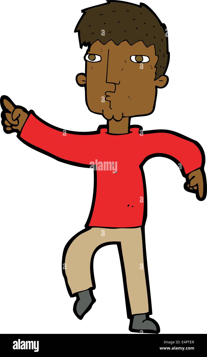 cartoon dancing man Stock Vector Image & Art - Alamy
