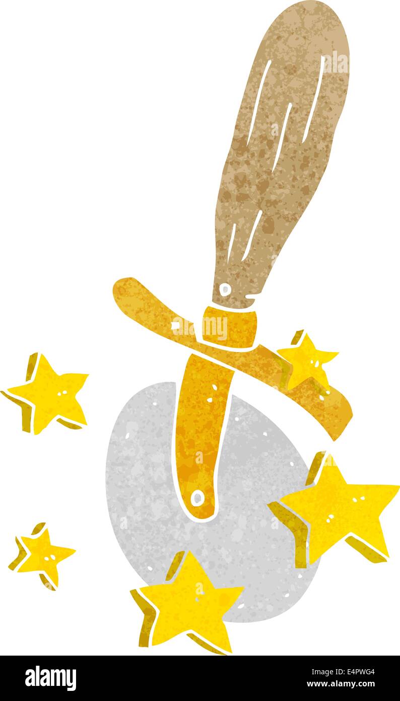 cartoon pizza cutter Stock Vector Image & Art Alamy