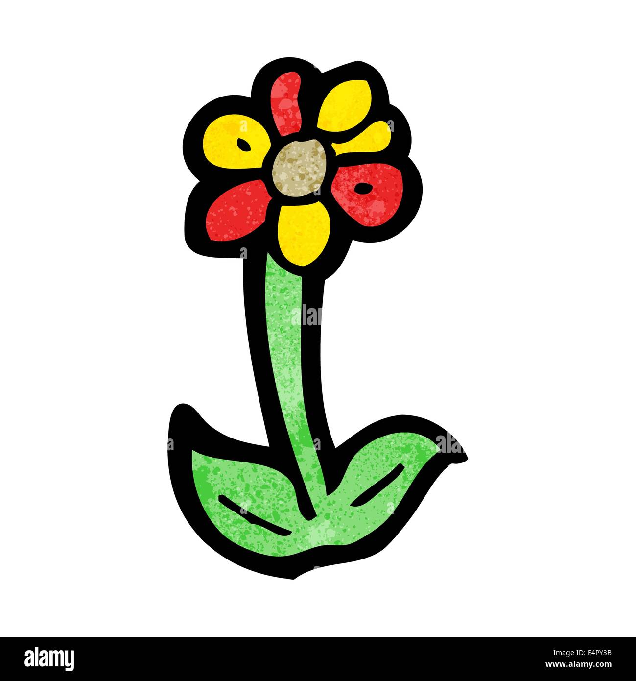 cartoon flower symbol Stock Vector Image & Art - Alamy