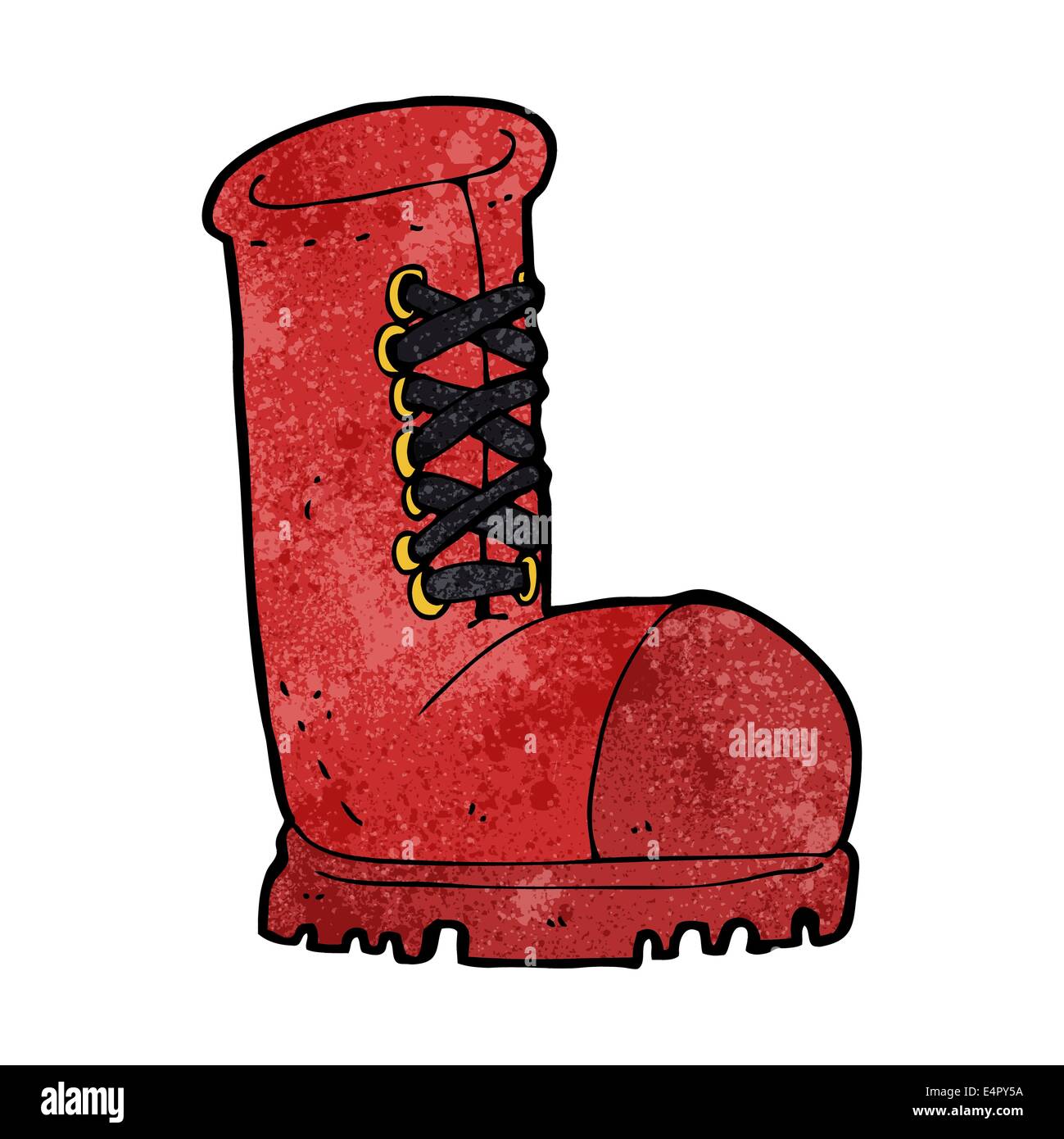 cartoon old work boot Stock Vector Image & Art Alamy