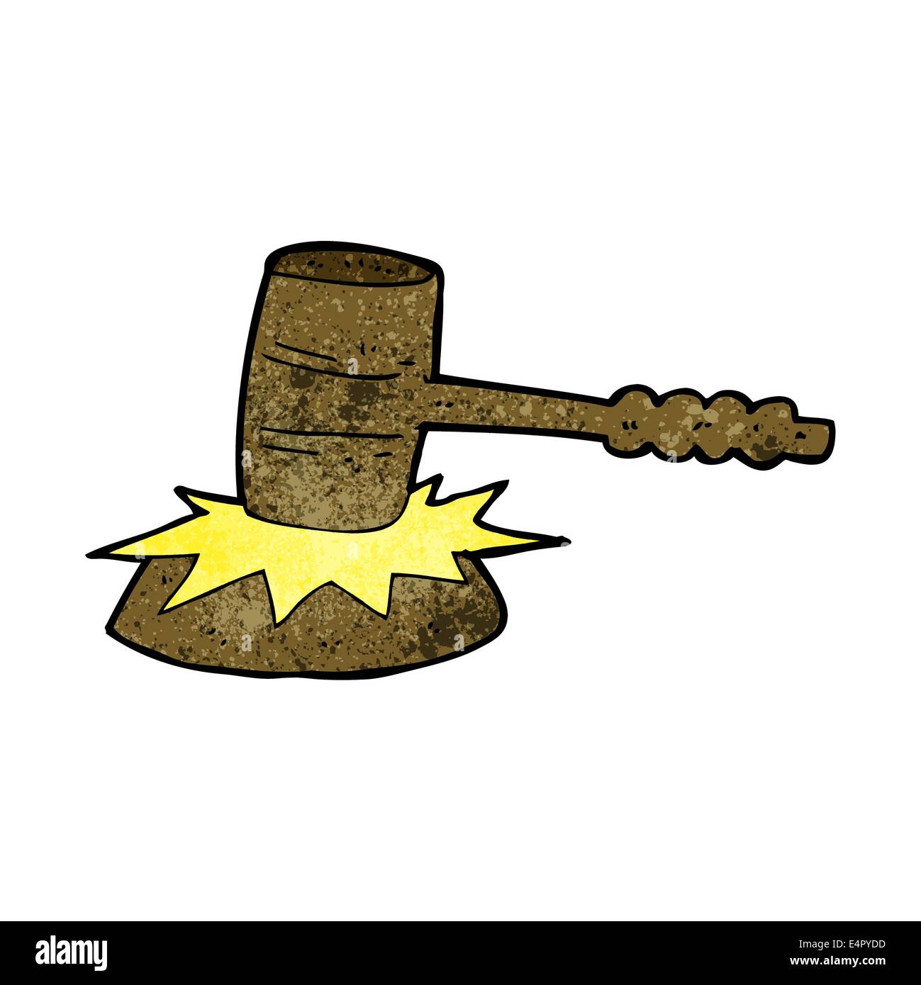 cartoon gavel banging Stock Vector Image & Art Alamy