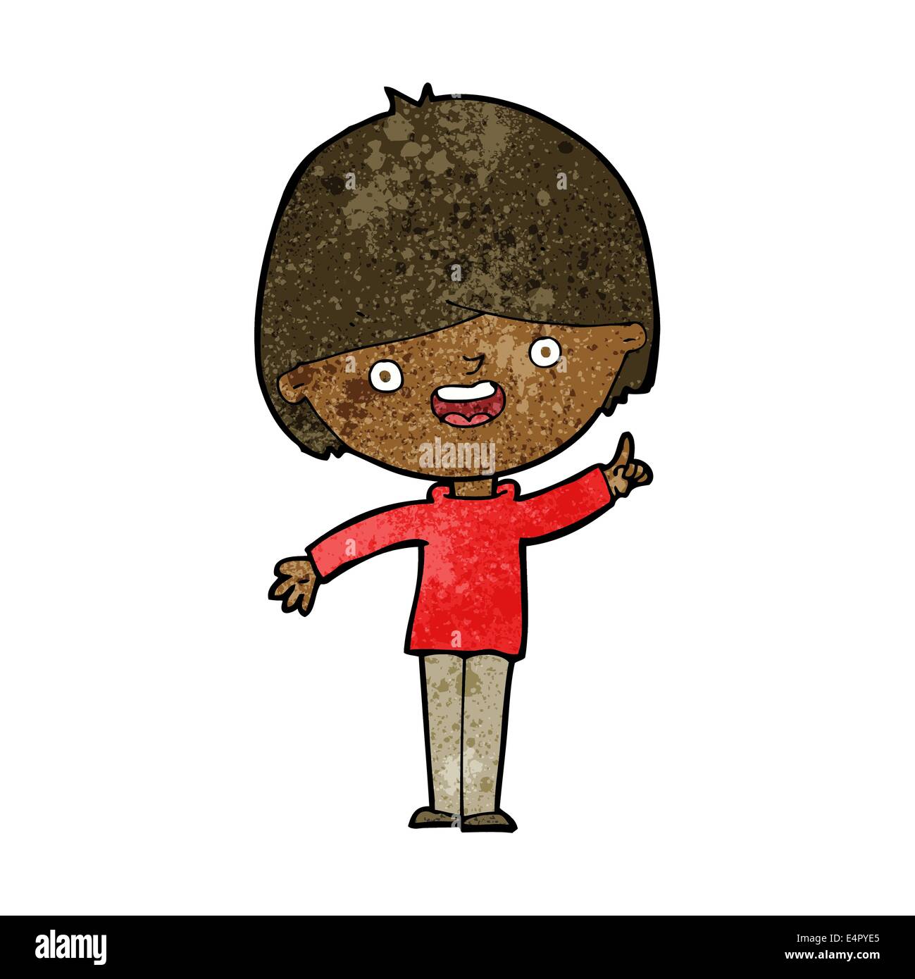 cartoon happy boy Stock Vector Image & Art - Alamy