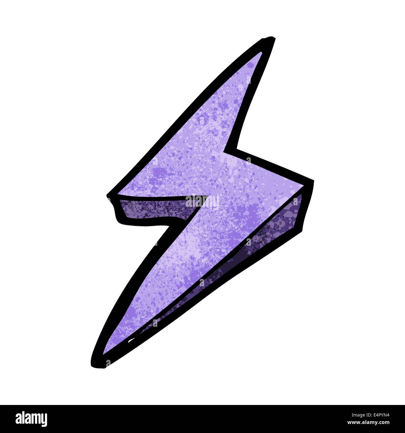 cartoon lightning bolt symbol Stock Vector Image & Art - Alamy