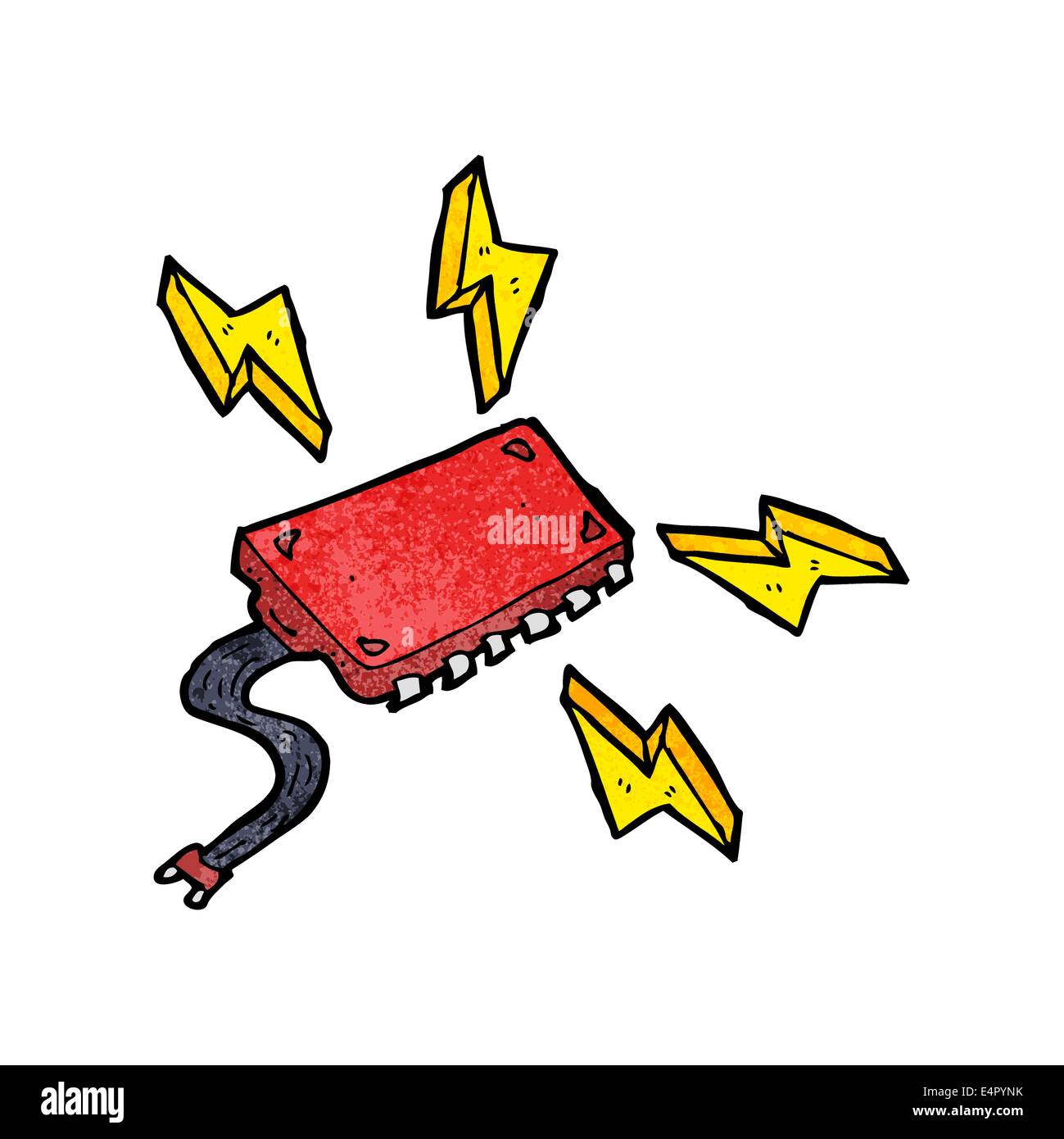 cartoon computer chip Stock Vector Image & Art - Alamy