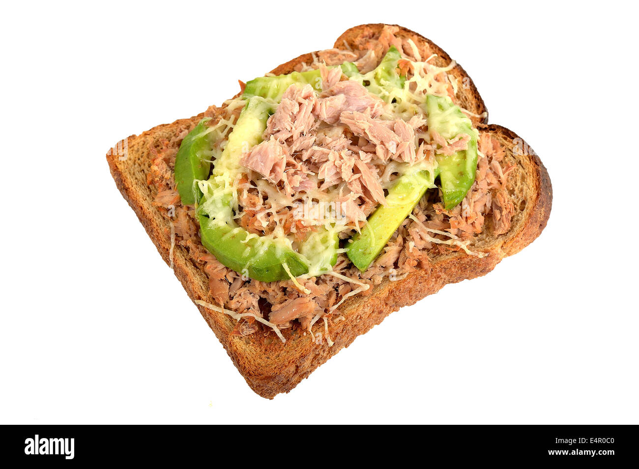 Tuna and Avocado Melt Stock Photo Alamy