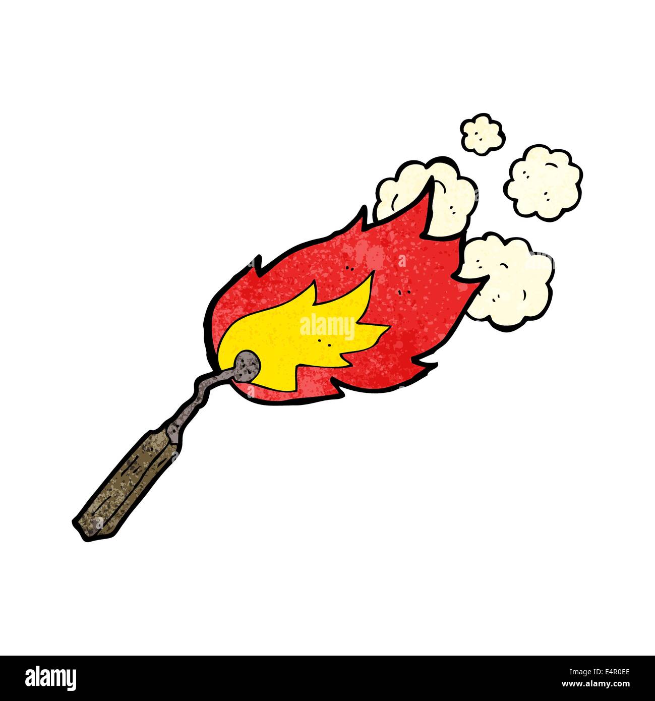 cartoon burning match Stock Vector Image & Art Alamy