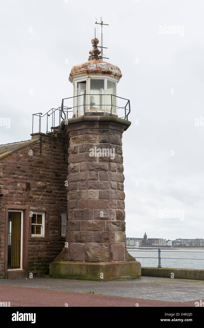 Lighthouse, Morecambe, Lancashire Stock Photo