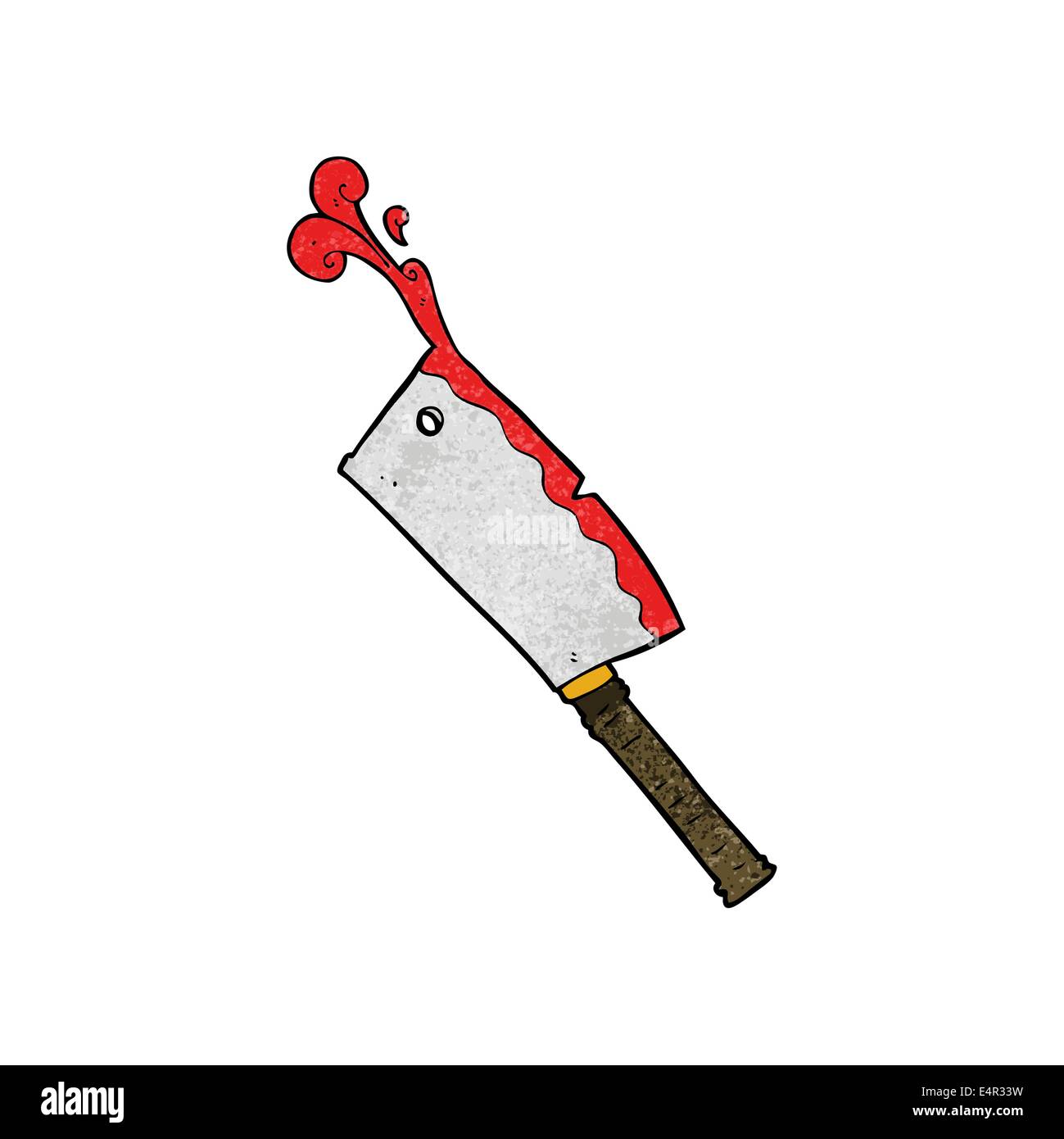 cartoon meat cleaver Stock Vector Image & Art Alamy
