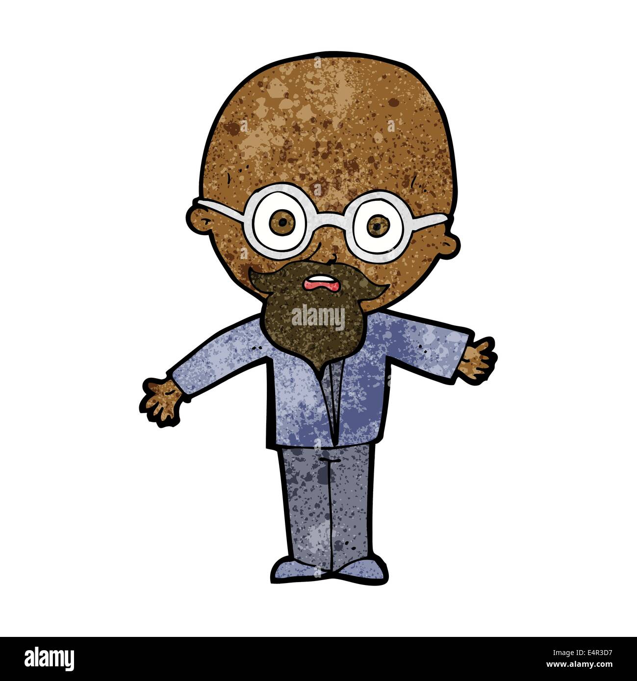 cartoon genius scientist Stock Vector Image & Art - Alamy