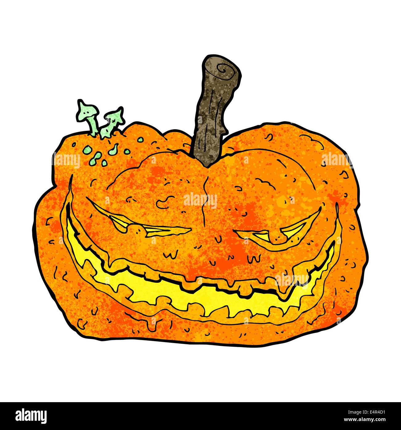 cartoon halloween pumpkin Stock Vector Image & Art - Alamy