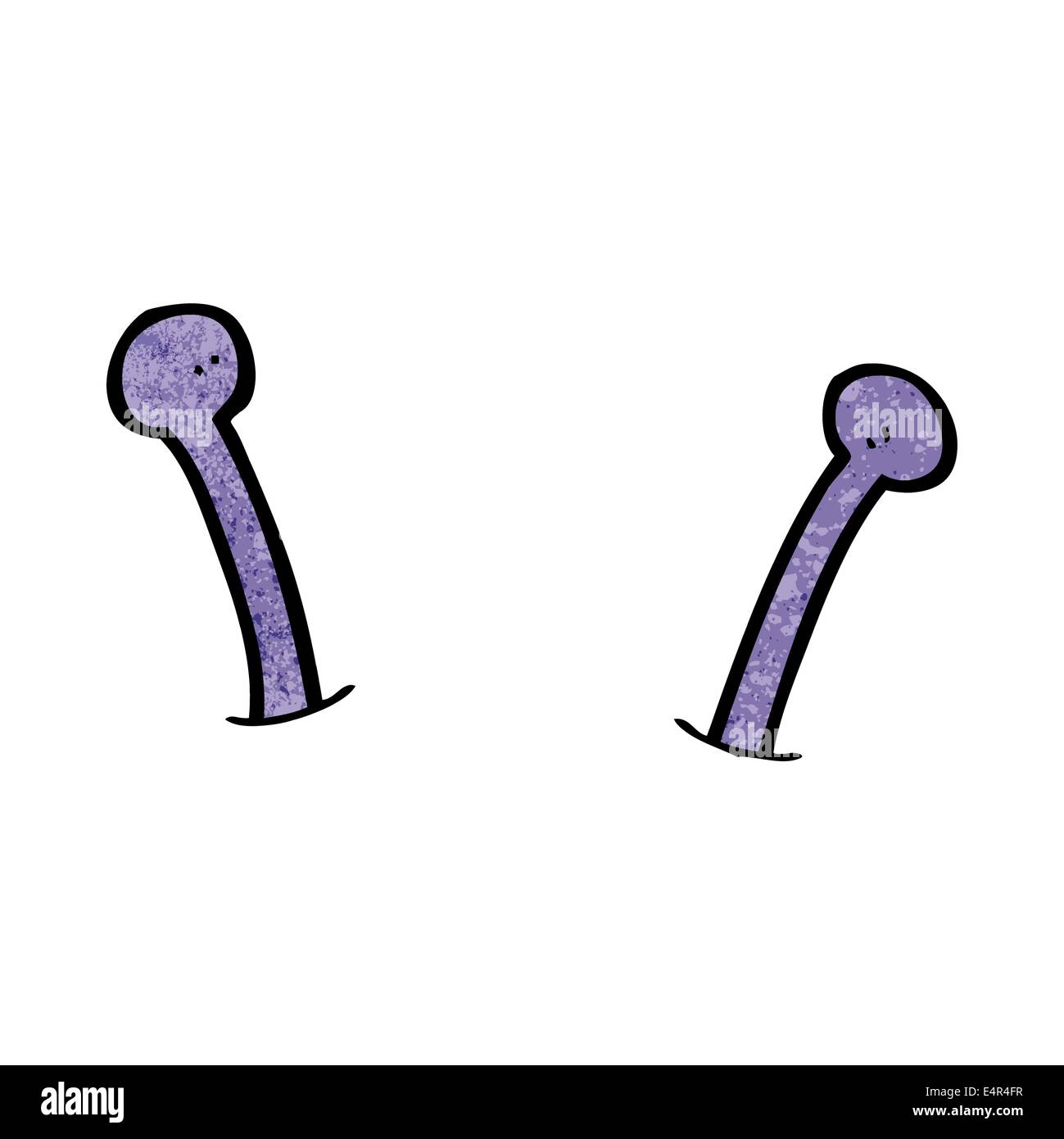 cartoon alien antennae Stock Vector Image & Art - Alamy