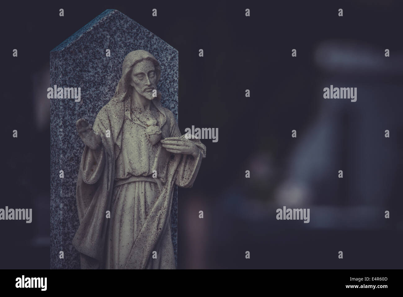 old cemetery with graves in Spanish holy place Stock Photo Alamy