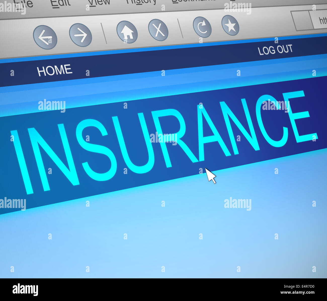 Insurance concept. Stock Photo