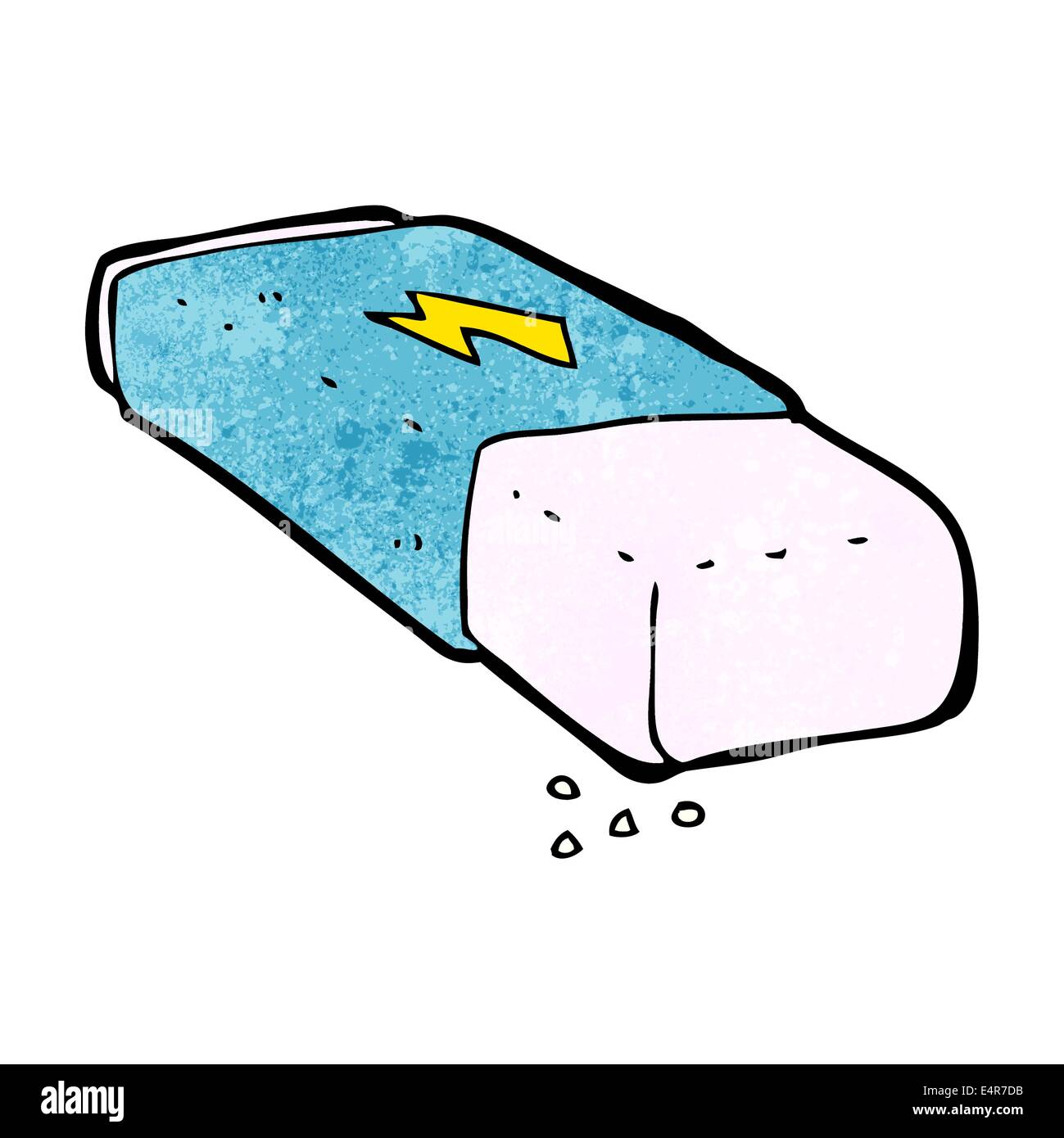 Cute pencil eraser drawing funny Cut Out Stock Images & Pictures Alamy