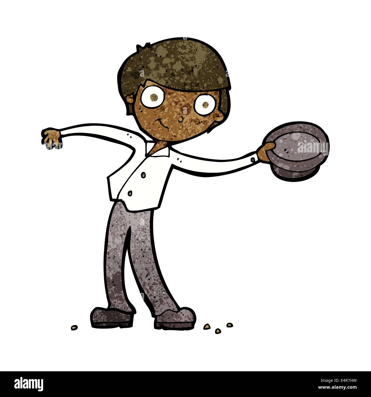 cartoon man tipping hat Stock Vector Image & Art Alamy