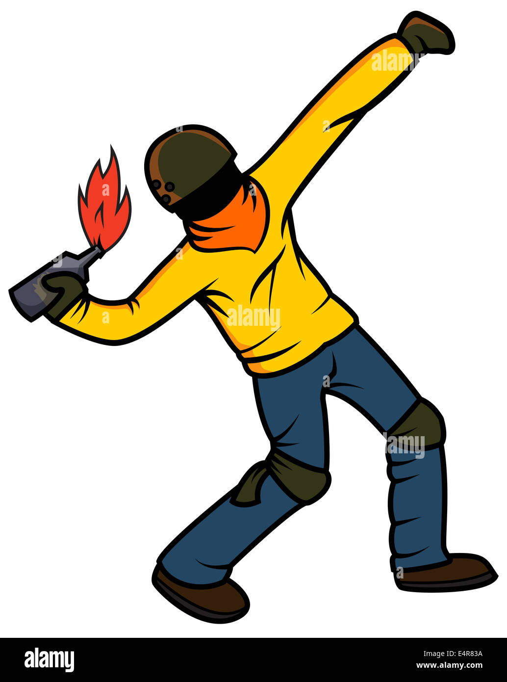 Petrol bombing Cut Out Stock Images & Pictures Alamy