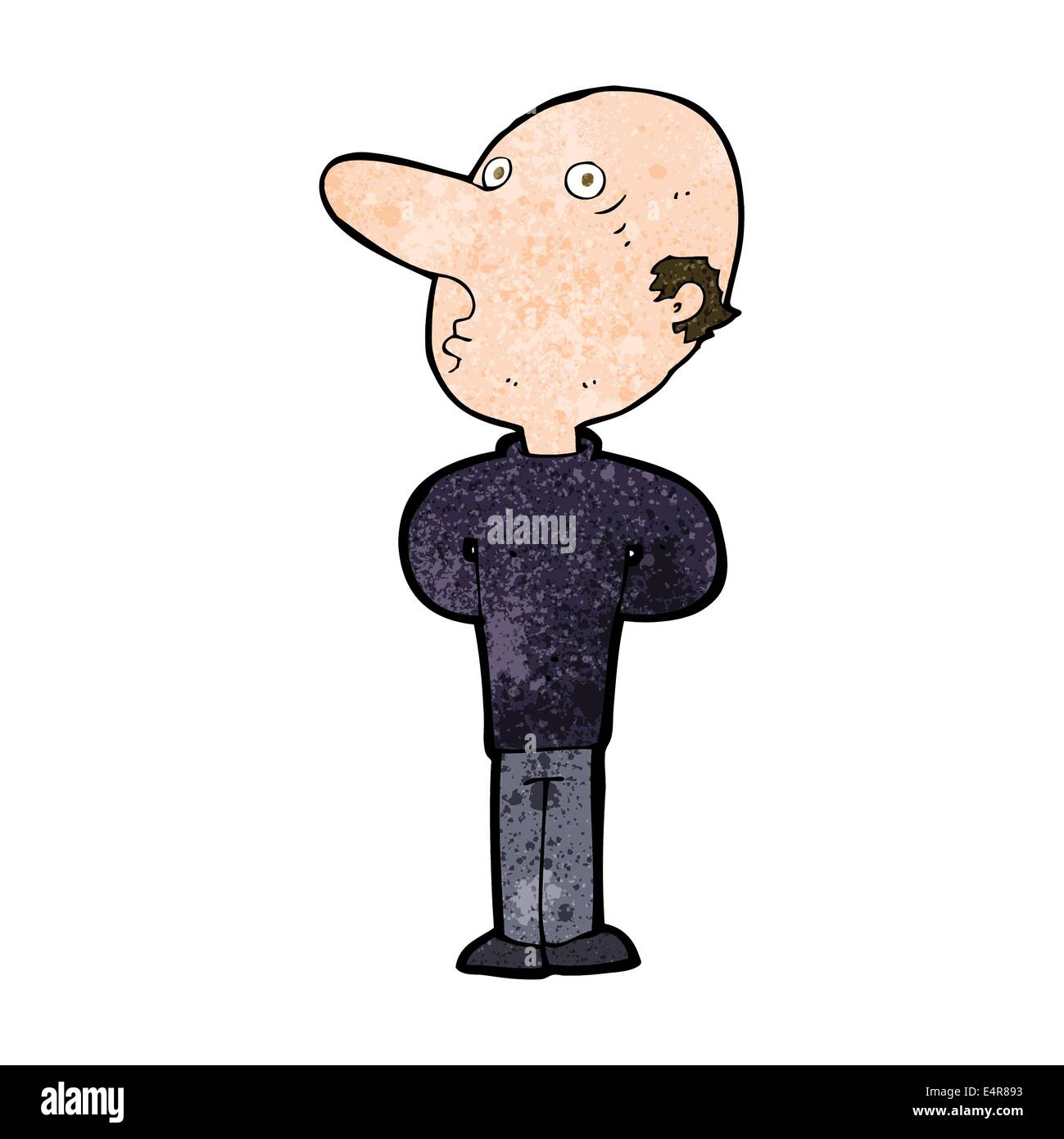 cartoon balding man Stock Vector Image & Art Alamy