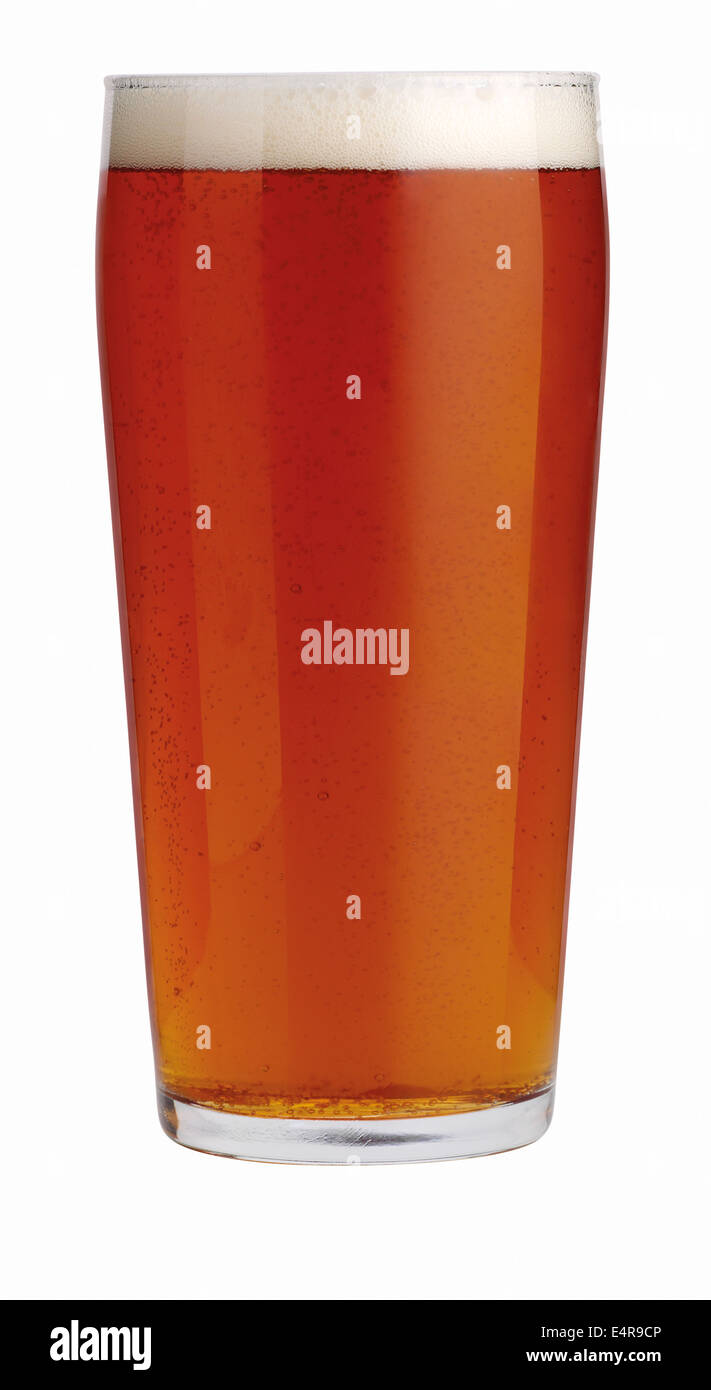 Amber Hybrid beer Stock Photo Alamy