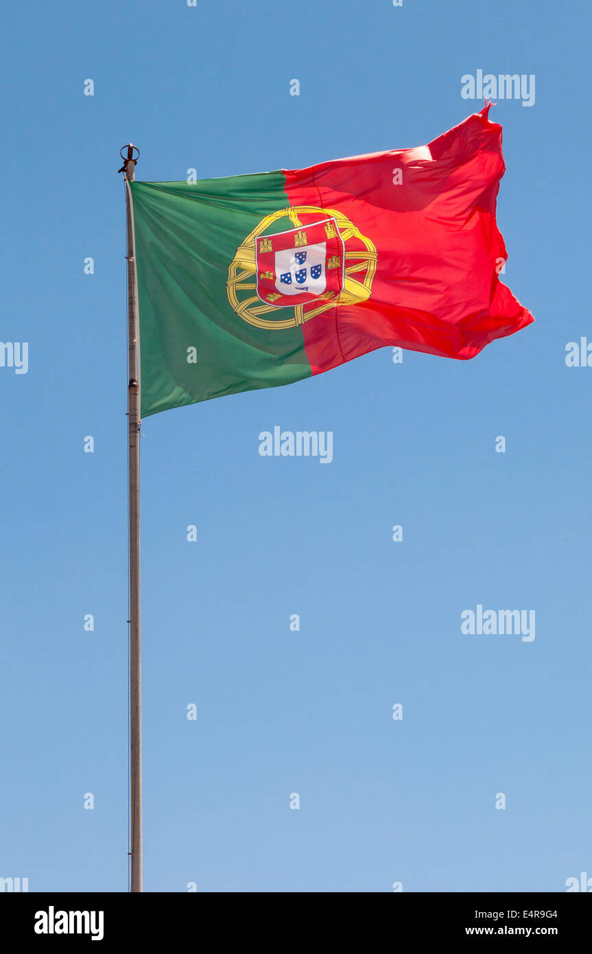 The Portugal Flag Stock Photo
