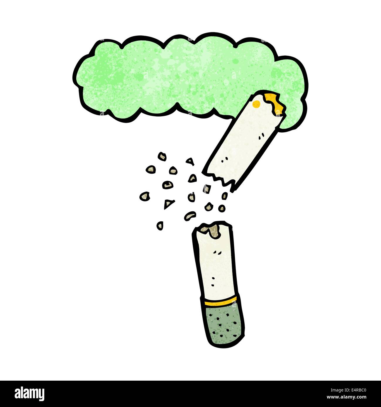 cartoon broken marijuana cigarette Stock Vector Image & Art - Alamy